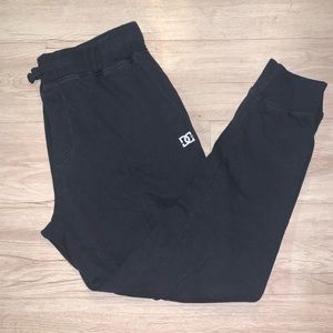Black Joggers Sweatpants DC M